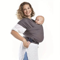 Back-Supporting Baby Wrap Carrier - CuddleWrap