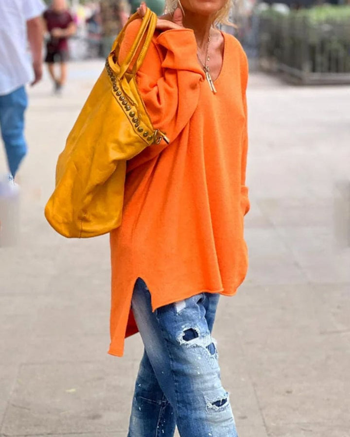 Oversized damski sweter - Alina