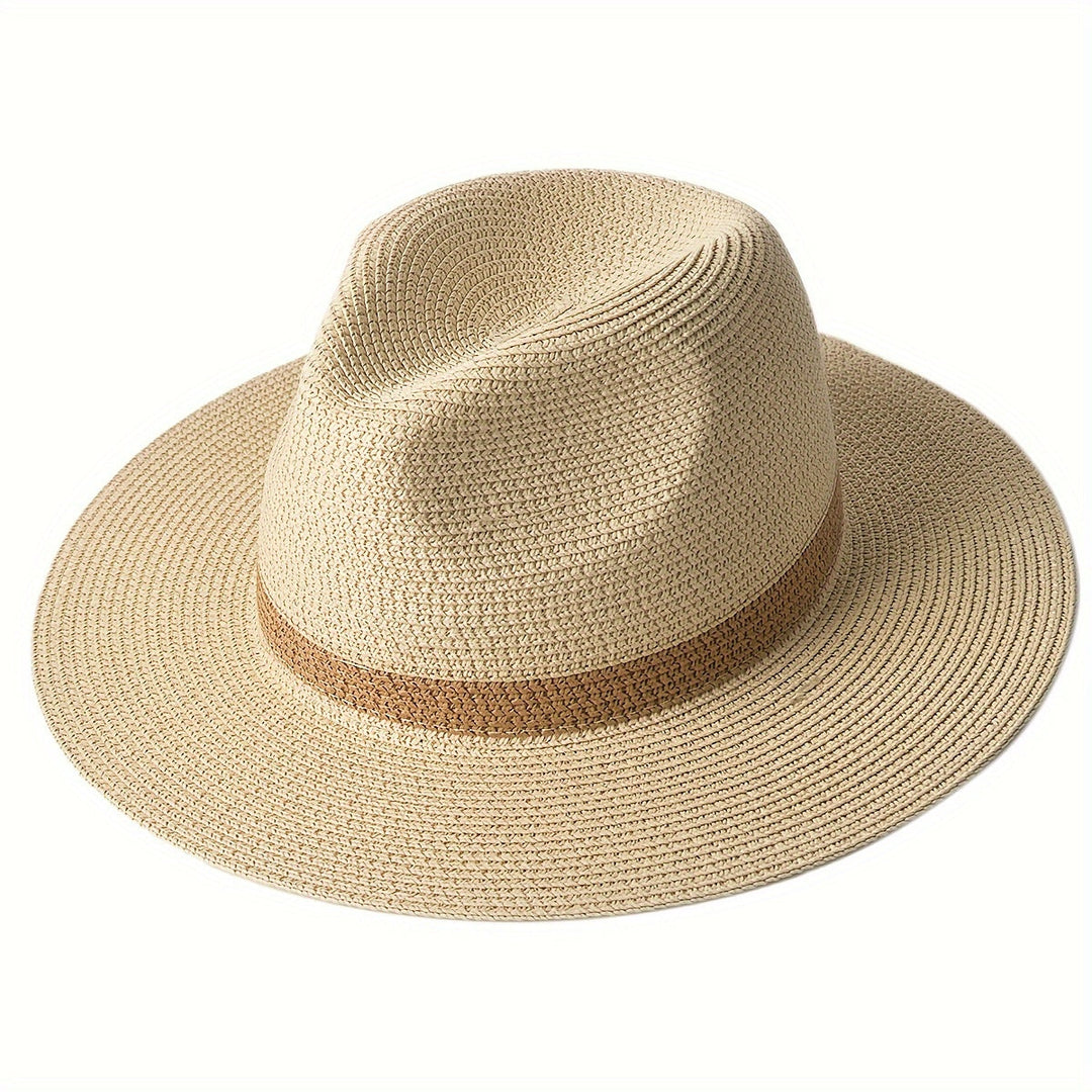 Trendy zonnehoed met brede rand voor dames en heren - SunShield Panama