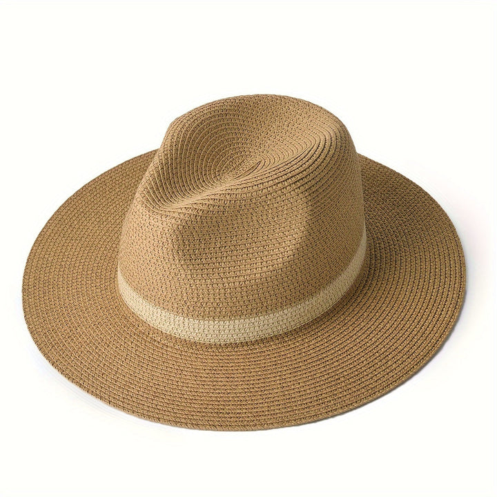 Trendy zonnehoed met brede rand voor dames en heren - SunShield Panama