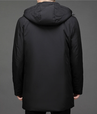 Classic Down Jacket with Hood - Victor