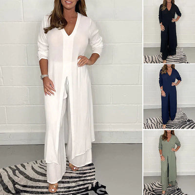 Casual Two-Piece Leisure Suit for Women - Nova