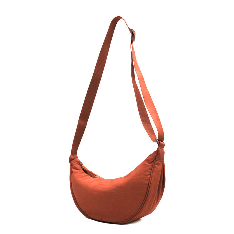 Stijlvolle Half Moon Crossbody Bag - Luna