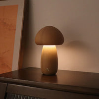 Drewniana lampka nocna LED w kształcie grzyba - GlowShroom
