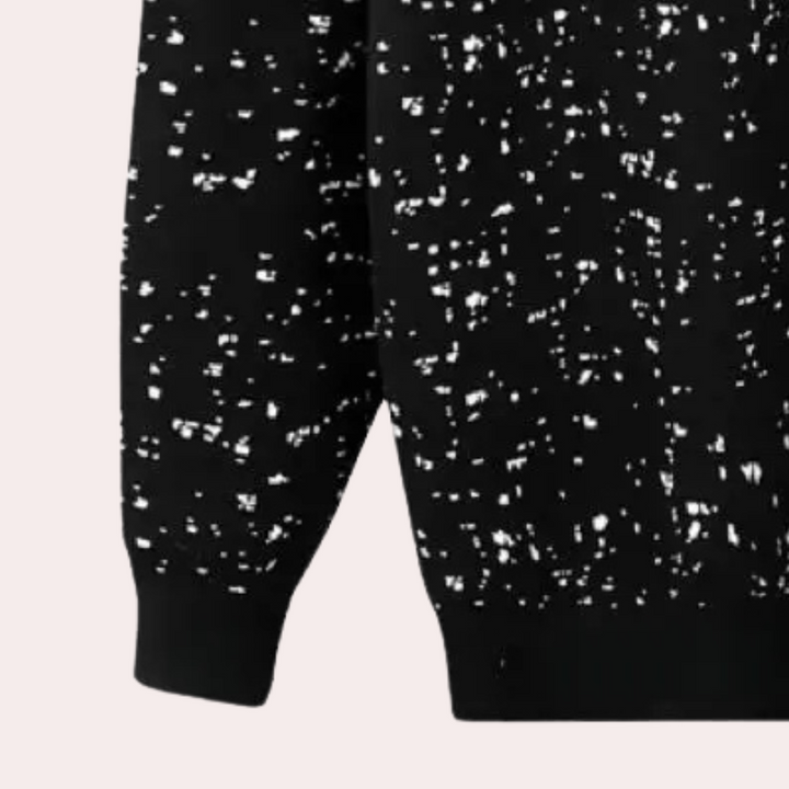 Warm Knitted Men's Sweater - Leon