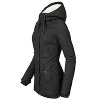 Stylish Long Women's Winter Coat - Lina