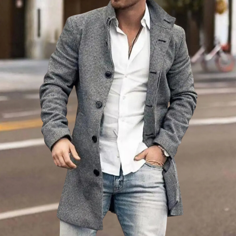 Trendy Classic Men's Coat - Matthis