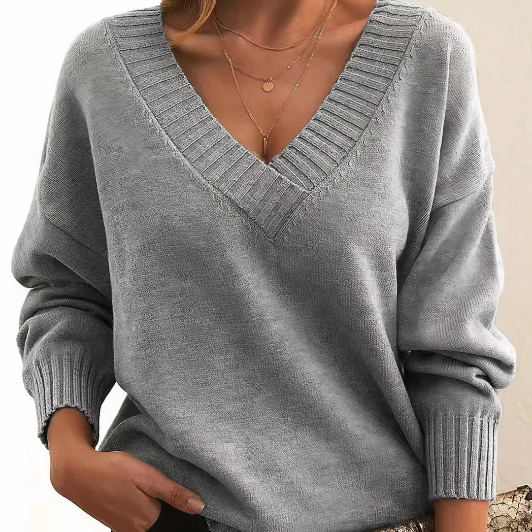 Stylish Cashmere Women's Sweater - Isabella