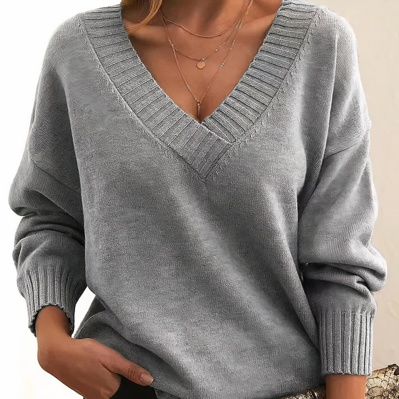 Stylish Cashmere Women's Sweater - Isabella