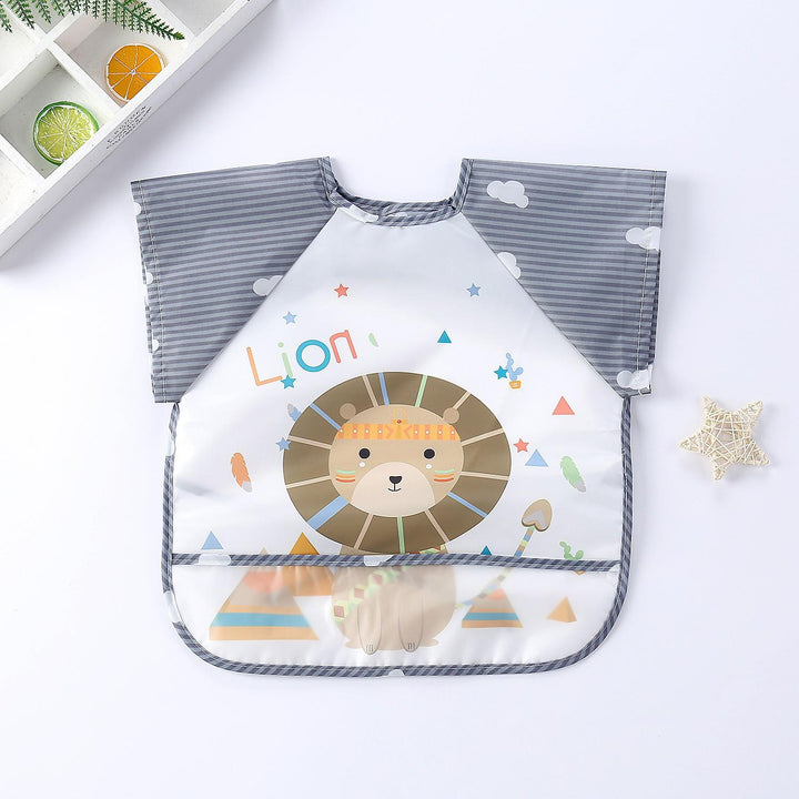 Waterproof Baby Bib with Sleeves