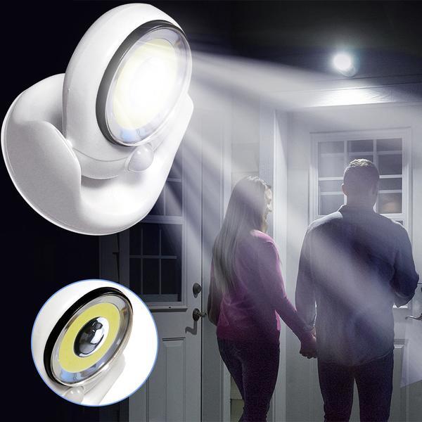 Jackson Helle LED Buitenlamp | Wandmontage Sensor Draadloos Veelzijdig Weerbestendig ...