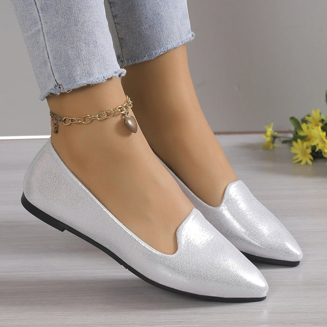 Stijlvolle Punt Ballerina's met Stretch - Vivienne