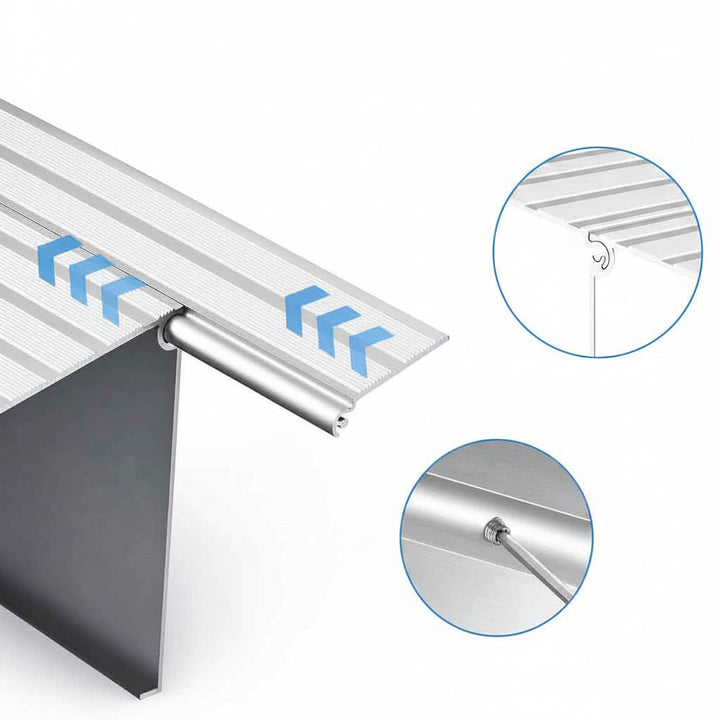 Adjustable Floor Threshold Ramp - RampStep