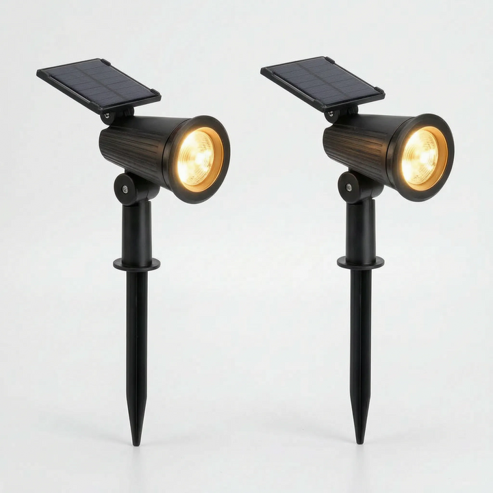 Adjustable Outdoor Solar Spotlight - Aurinox