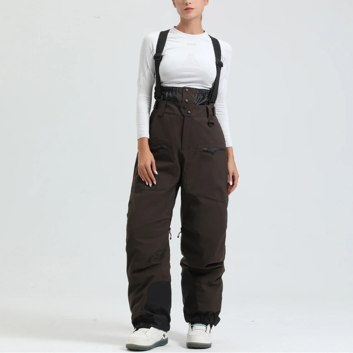 Adjustable Strap Snow Trousers - Rosemarie