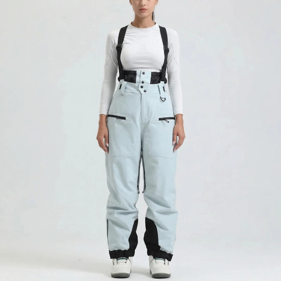 Adjustable Strap Snow Trousers - Rosemarie