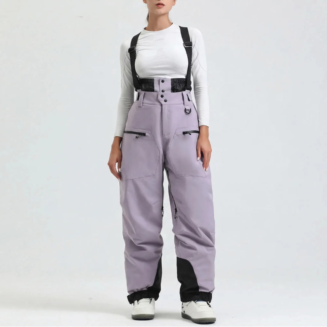 Adjustable Strap Snow Trousers - Rosemarie