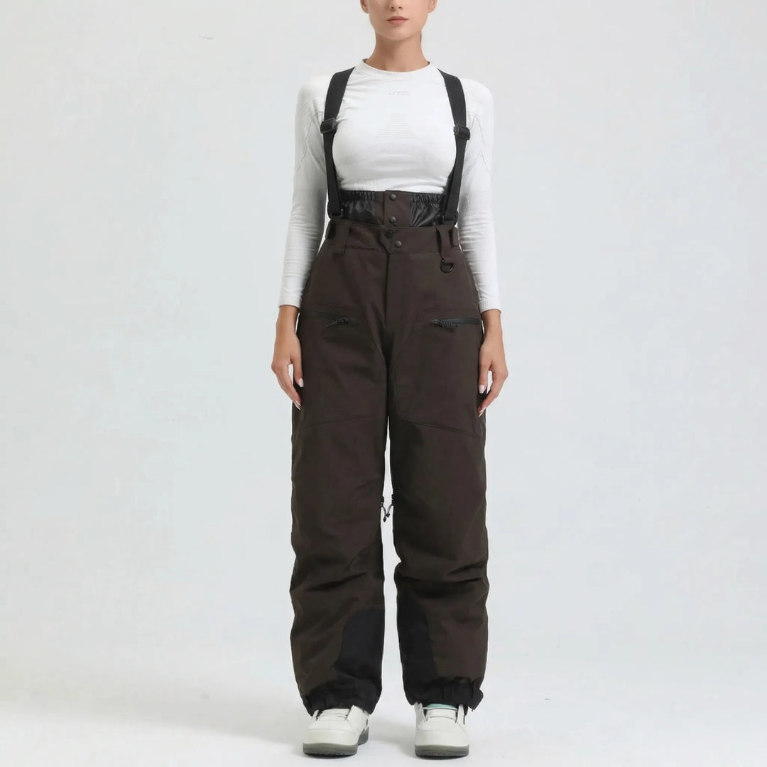 Adjustable Strap Snow Trousers - Rosemarie