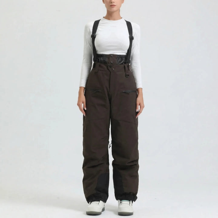 Adjustable Strap Snow Trousers - Rosemarie
