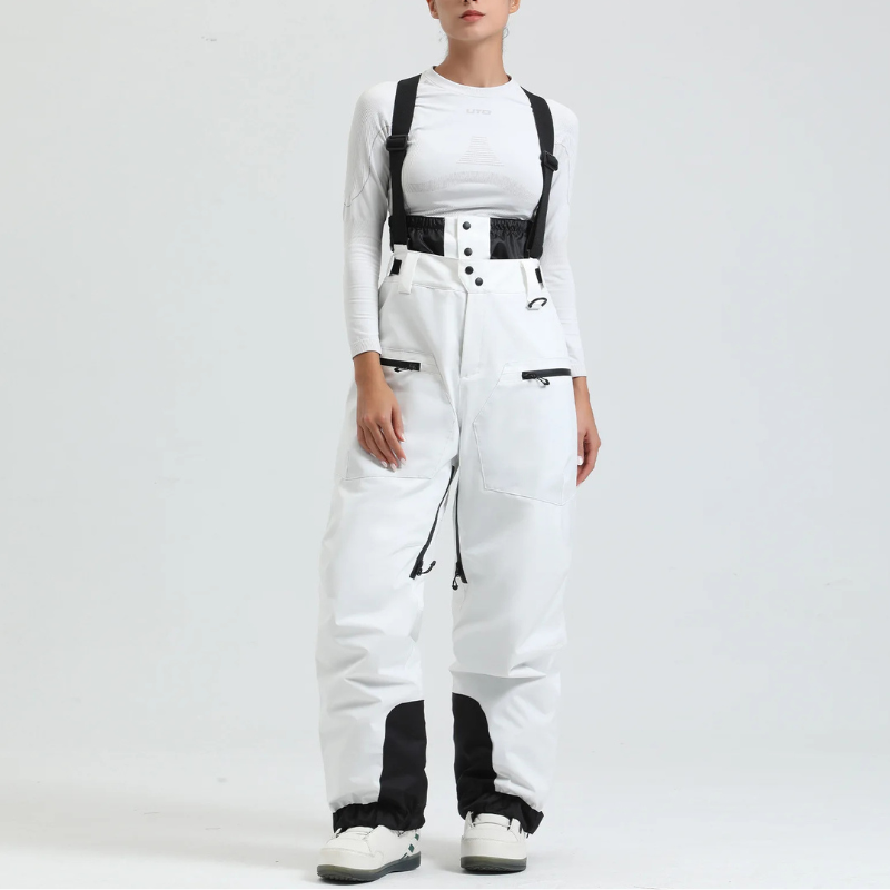 Adjustable Strap Snow Trousers - Rosemarie