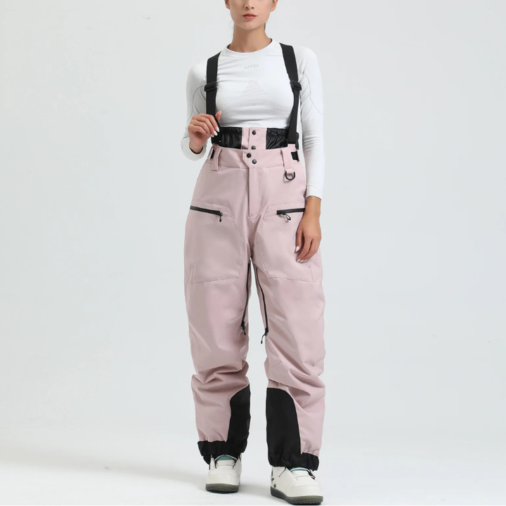 Adjustable Strap Snow Trousers - Rosemarie