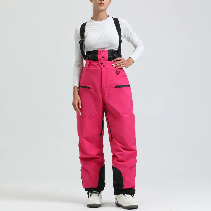 Adjustable Strap Snow Trousers - Rosemarie