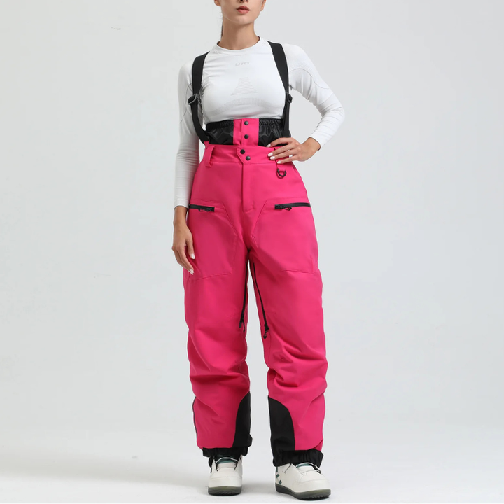 Adjustable Strap Snow Trousers - Rosemarie