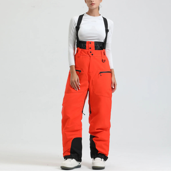 Adjustable Strap Snow Trousers - Rosemarie