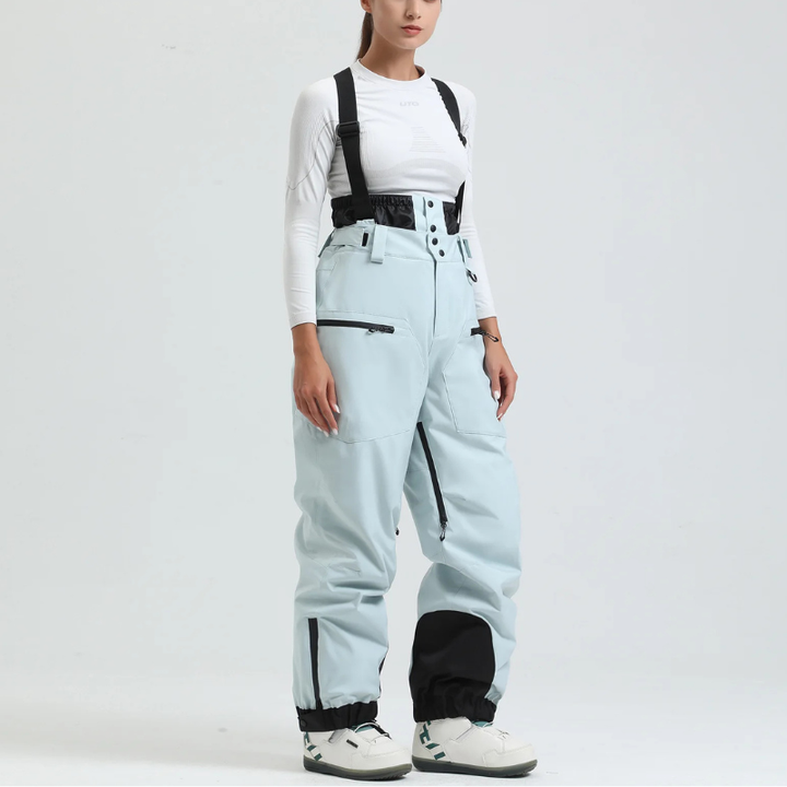 Adjustable Strap Snow Trousers - Rosemarie