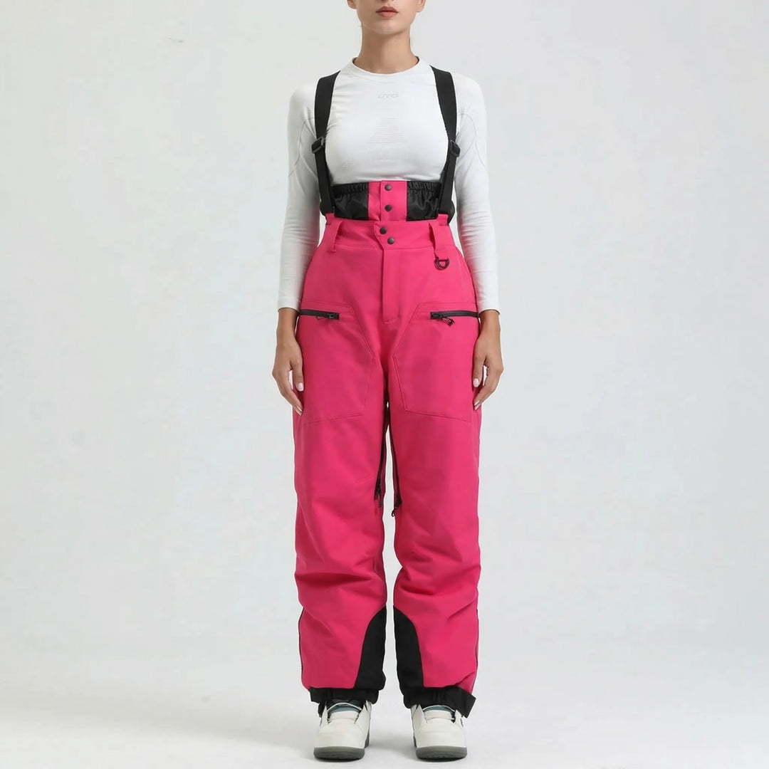 Adjustable Strap Snow Trousers - Rosemarie