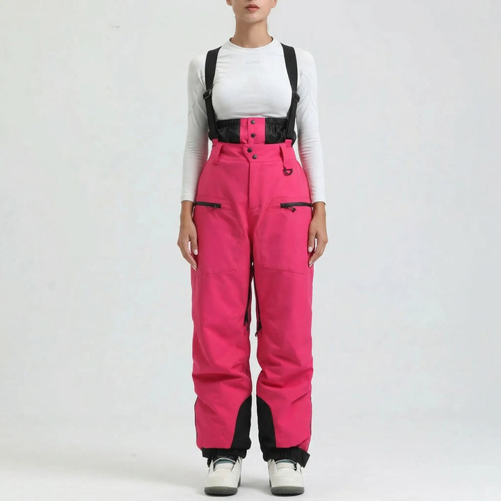 Adjustable Strap Snow Trousers - Rosemarie