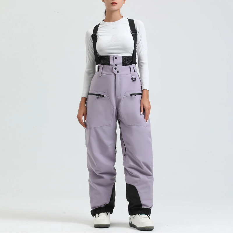 Adjustable Strap Snow Trousers - Rosemarie