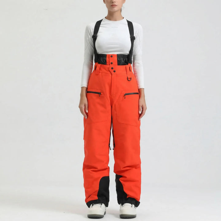 Adjustable Strap Snow Trousers - Rosemarie