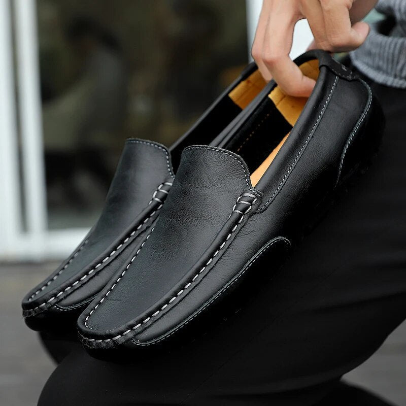 Men's Leather Loafers – Damiano