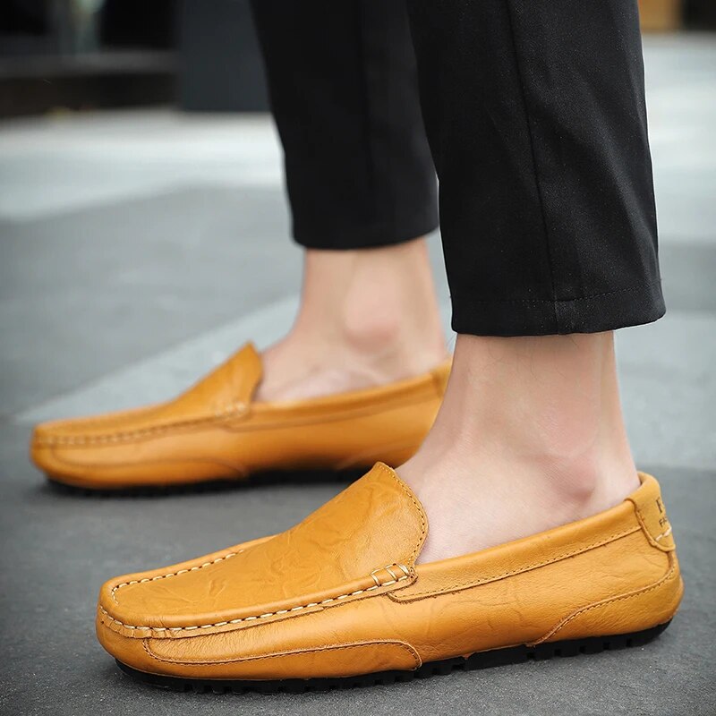 Men's Leather Loafers – Damiano