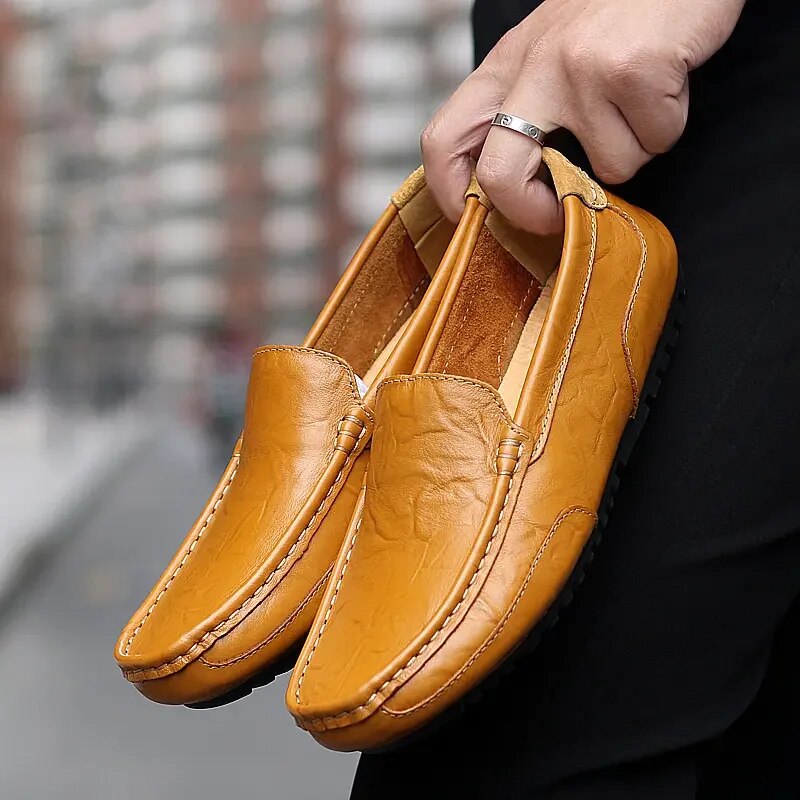 Men's Leather Loafers – Damiano