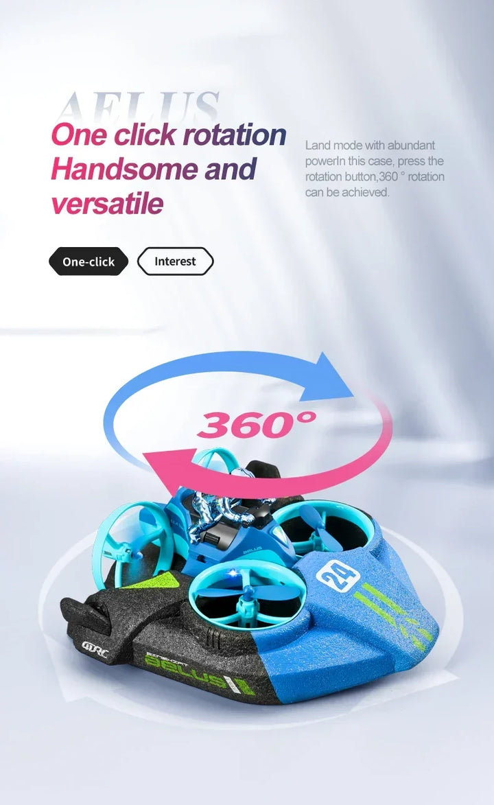 All-Terrain RC Quadcopter Drone - Quadronox