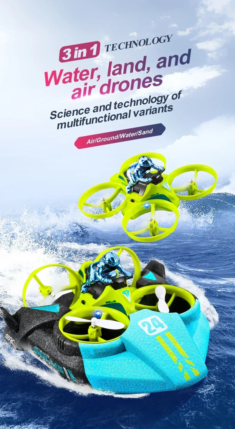 All-Terrain RC Quadcopter Drone - Quadronox