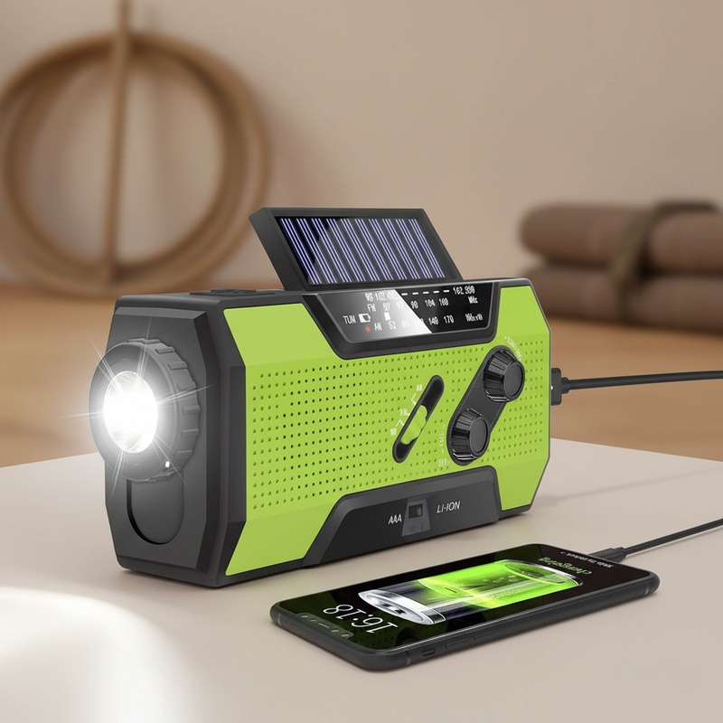 Alles-in-één noodradio – PowerSentinel