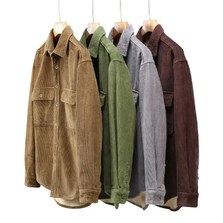 Corduroy Winter Shirt for Men - Dorian