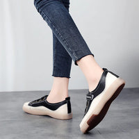 Stylish Genuine Leather Sneakers for Women – Beatrice