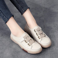 Stylish Genuine Leather Sneakers for Women – Beatrice