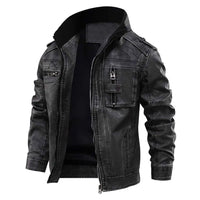 Avan - Rugged Leather Jacket for Men
