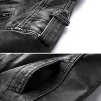 Avan - Rugged Leather Jacket for Men