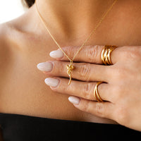 Stylish Branching Ring - Nora