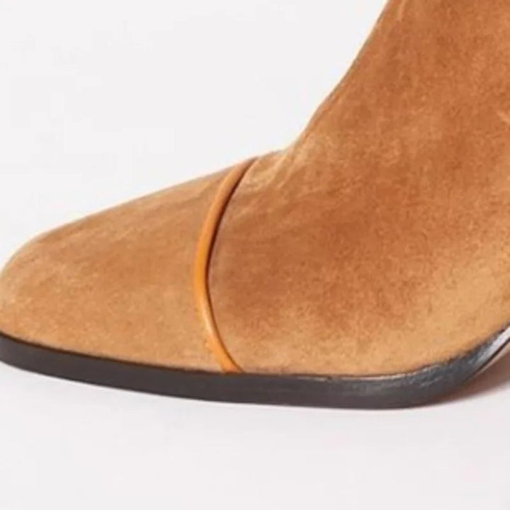 Ankle Boot With Block Heel - Freda