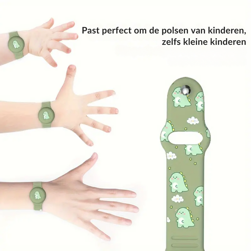 Airtag Armband for Kids - DinoTrack