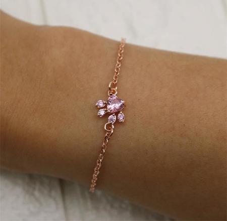 Armband van Rozenkwarts - LovePaw™