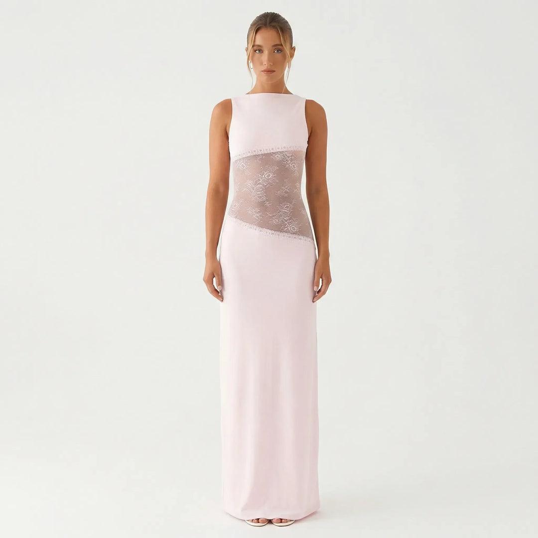 Ärmelloses Maxi Abendkleid - Lilith
