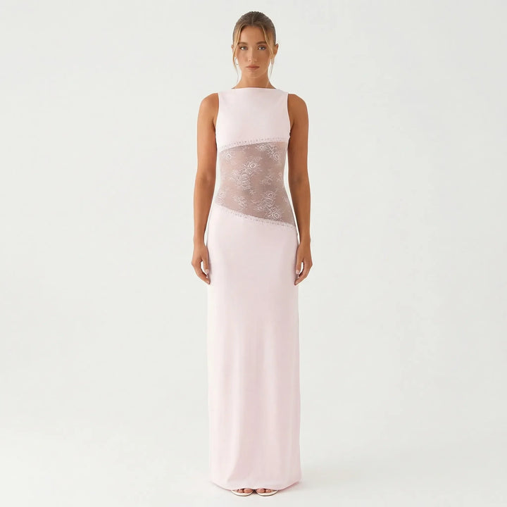 Ärmelloses Maxi Abendkleid - Lilith